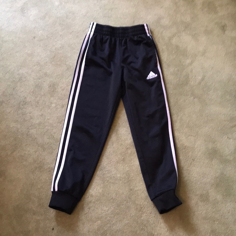 Boys Adidas track pants (small, size 8)